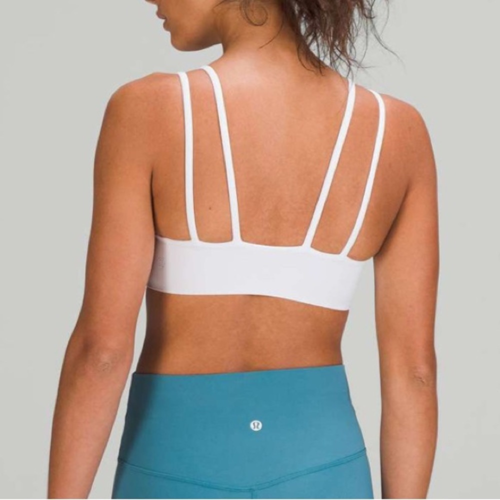 NWOT Lululemon Like a Cloud Bra *Light Support, B/C Cup White